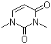 CAS 登錄號(hào):874-14-6, 1,3-二甲基脲嘧啶, 1,3-二甲基尿嘧啶, 1,3-二甲基-2,4-嘧啶二酮